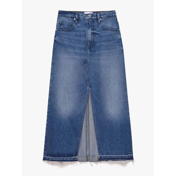 Frame New Without tags denim Midaxi  Jean Skirt in Del Amo Size 30 - Picture 2 of 6